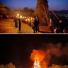 Osterfeuer-Brauchtum in Hallenberg 2011