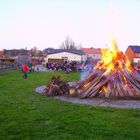 Osterfeuer (Dank an die Feuerwehr Lenzen)