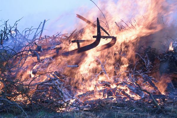 Osterfeuer, die zweite