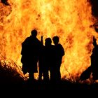 Osterfeuer die Zweite