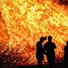 Osterfeuer Hohe Steinert in Lüdenscheid