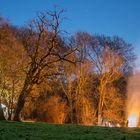 Osterfeuer im Lenné-Park bei Criewen