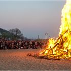 Osterfeuer in Blankenese