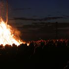 Osterfeuer in Blankenese