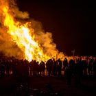Osterfeuer in Bocholt