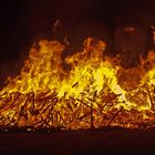 Osterfeuer in Eching