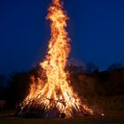 Osterfeuer in Edermünde / Holzhausen