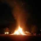 Osterfeuer in Eichenberg-Dorf 2009