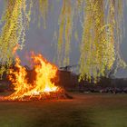 Osterfeuer in Grevesmühlen