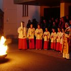 Osterfeuer in St.Pius in Arnsberg