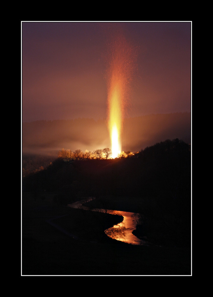 Osterfeuer in Wittgenstein 2