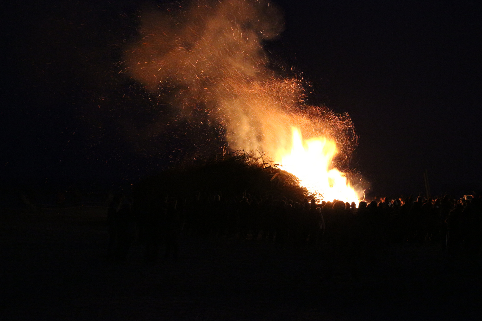 Osterfeuer Norderney 2013