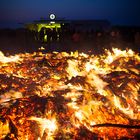 Osterfeuer, Norderney Ostheller 2014