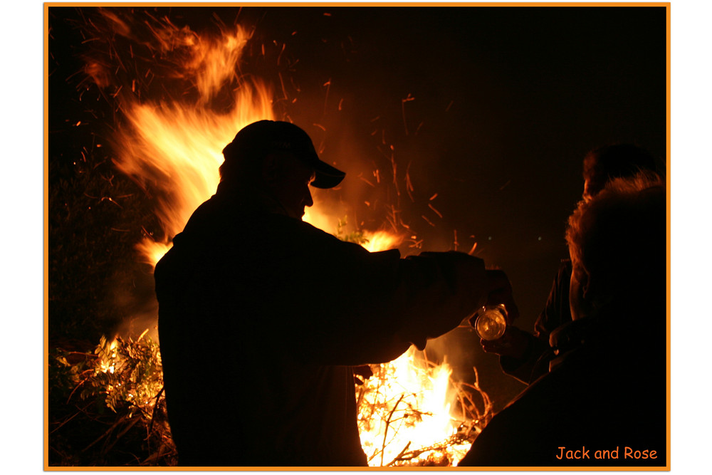 Osterfeuer - PROST :o)