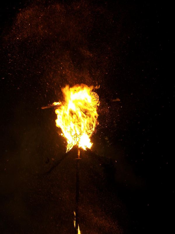 Osterfeuer zu Stecklenberg II