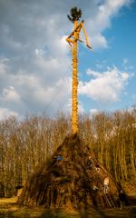 Osterfeuerzeit 2015 in Attendorn