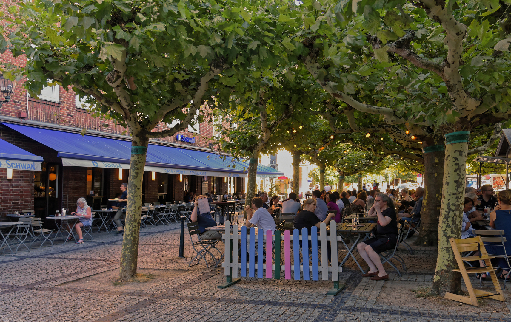 Osterfreuden im Biergarten