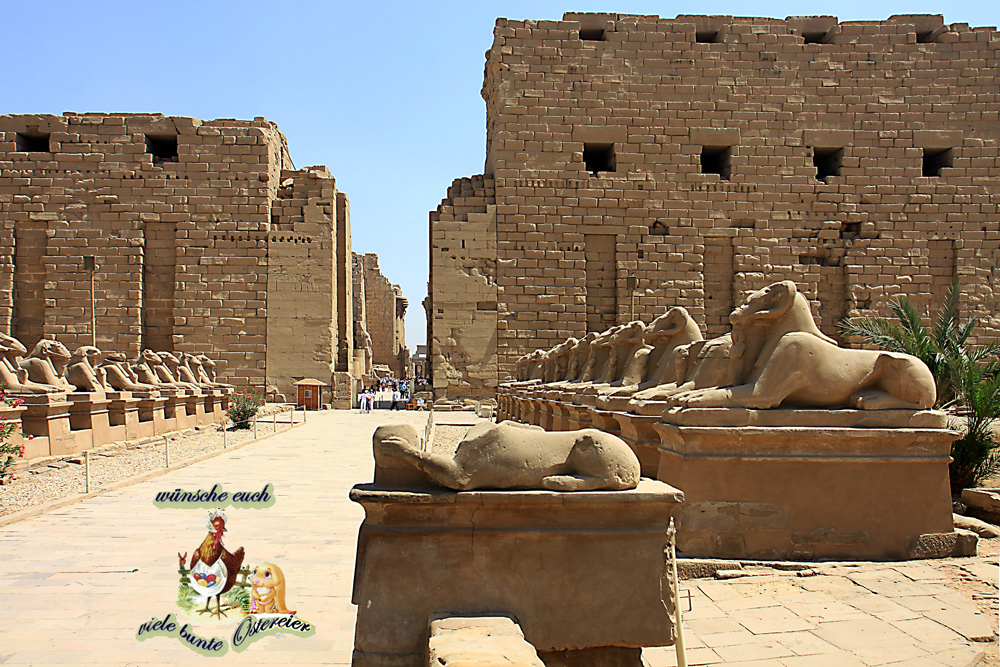 Ostergrüße aus dem sonnigem Luxor