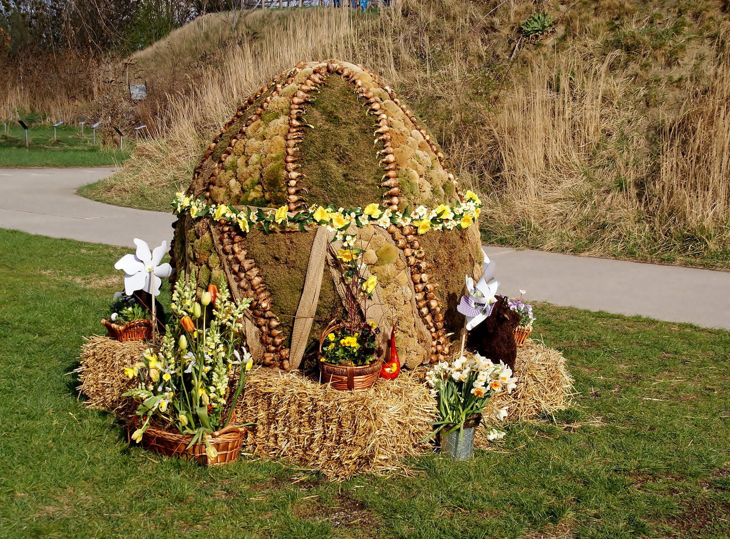 Ostergrüße aus den Blumengärten der Stadt Wien