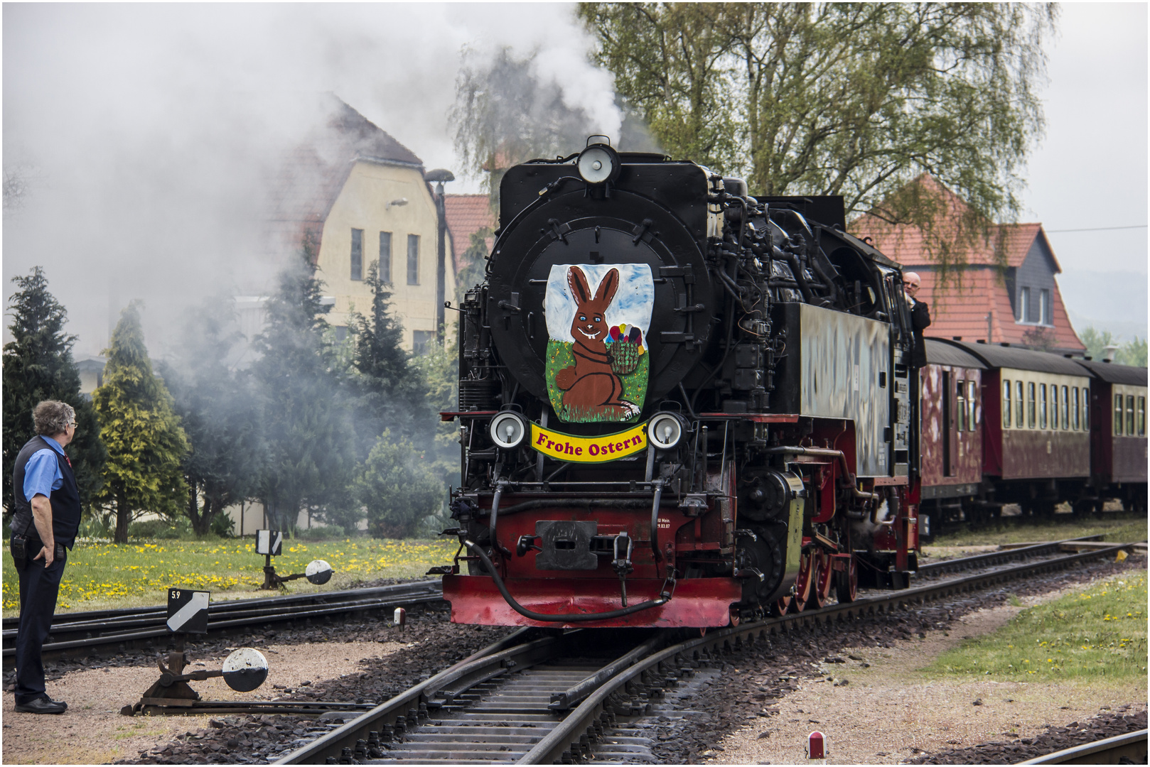 Ostergrüße aus Gernrode/Harz ...