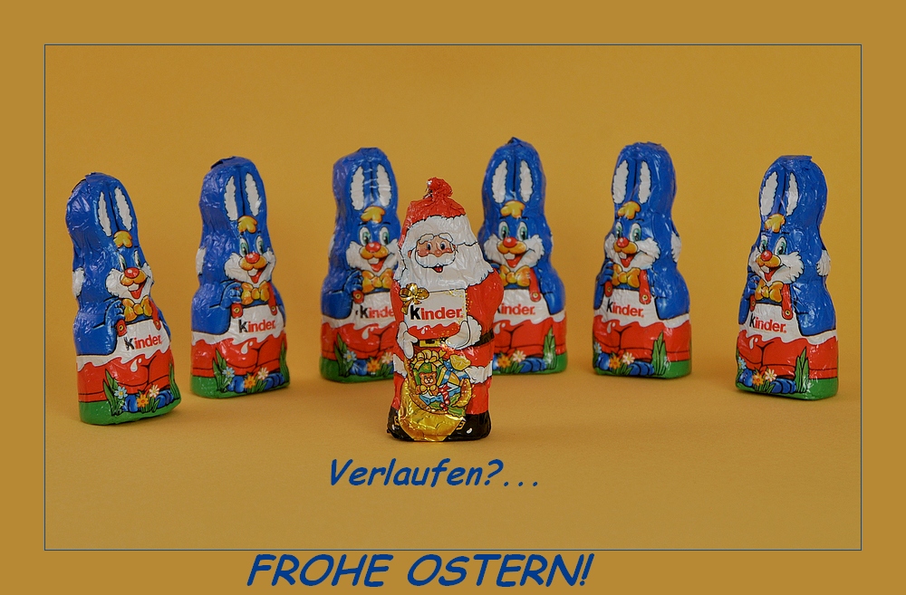 ~~Ostergrüße~~