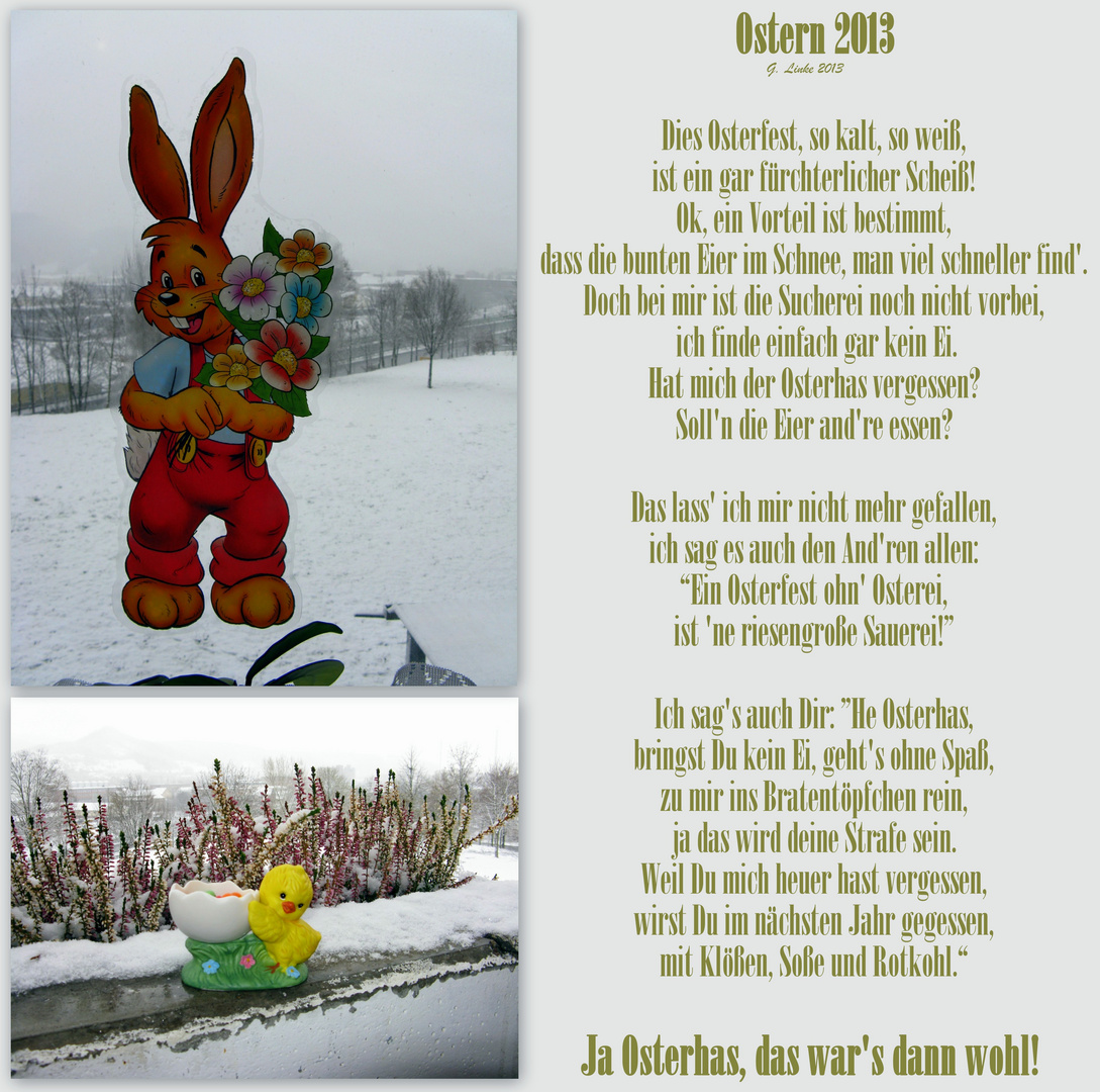 Ostergruss 2013 Foto Bild Gratulation Und Feiertage Wunsche