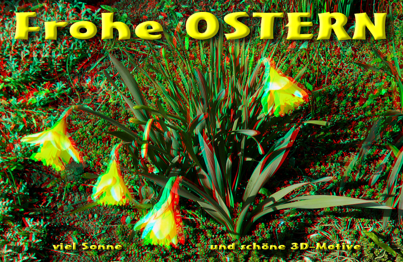 Ostergruß in 3D