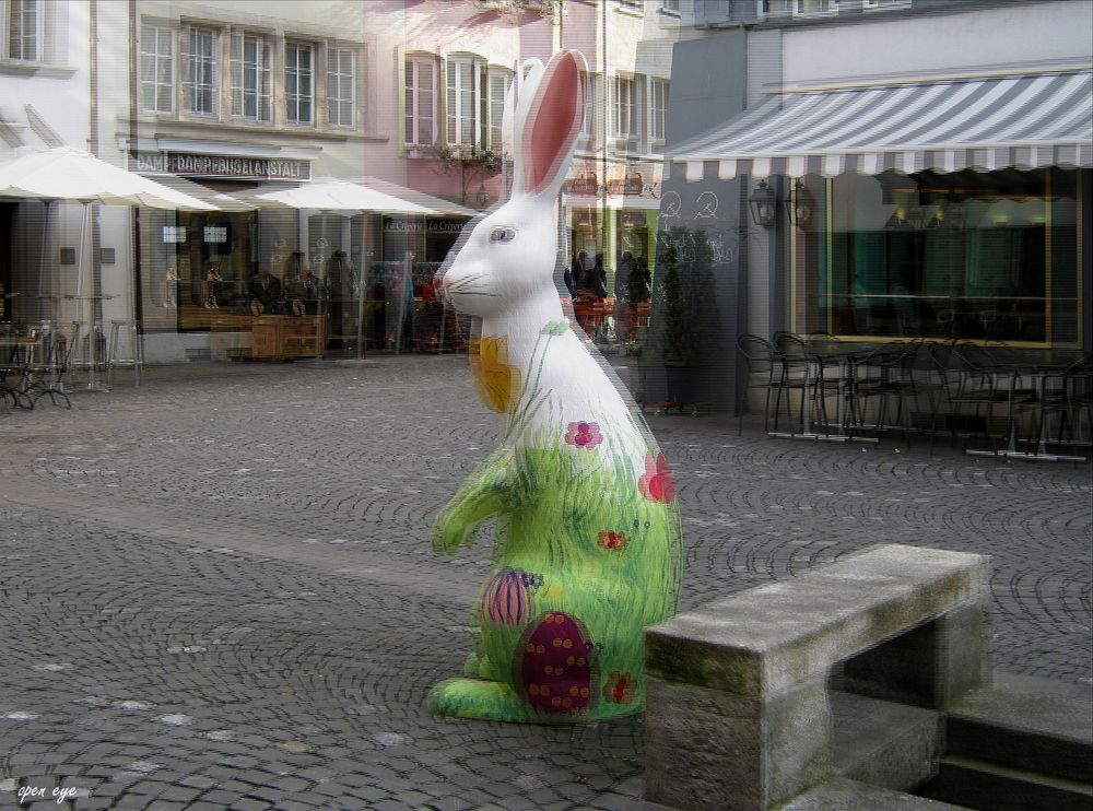 Osterhase - 3D Interlaced