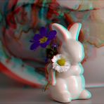 Osterhase - Anaglyphen