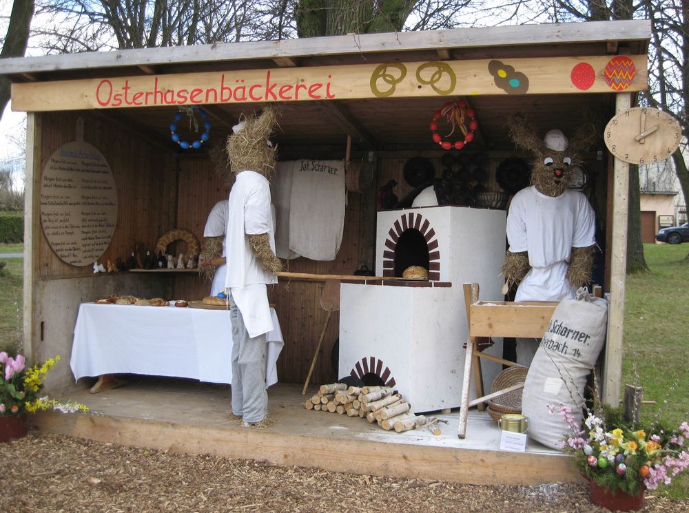 Osterhasenbäckerei