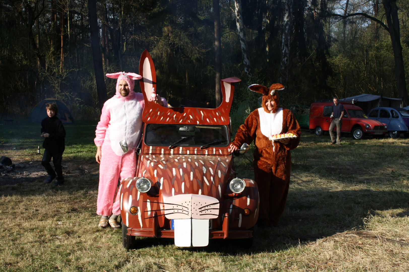 Osterhasi im Einsatz