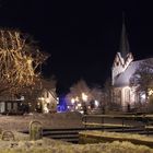 Osterholz im Schnee