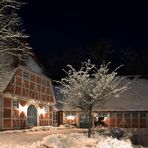 Osterholz-Scharmbeck - Gut Sandbeck bei Nacht