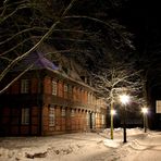 Osterholz-Scharmbeck - Gut Sandbeck bei Nacht - Haupthaus