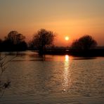 Osterholz-Scharmbeck Hamme Sonnenuntergang