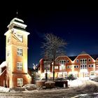 Osterholz-Scharmbeck - Marktplatz bei Nacht