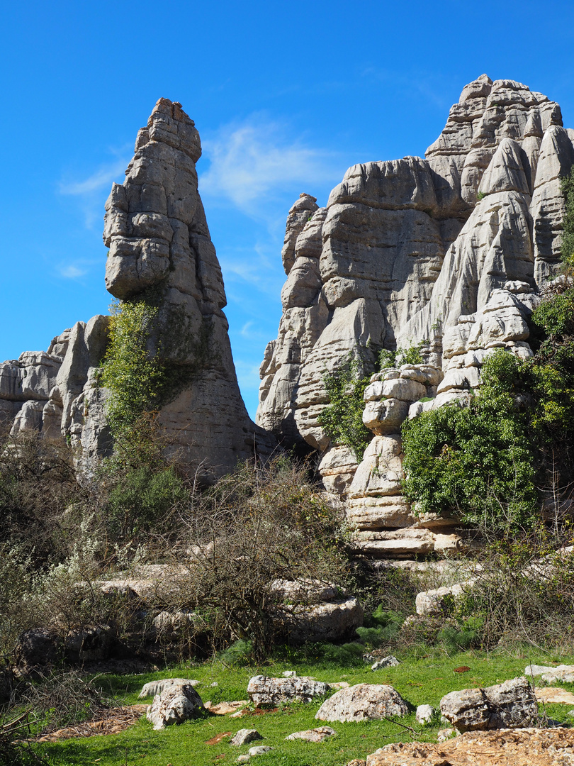 Osterinsel-Felsen im el Torcal Naturschutzgebiet