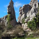 Osterinsel-Felsen im el Torcal Naturschutzgebiet