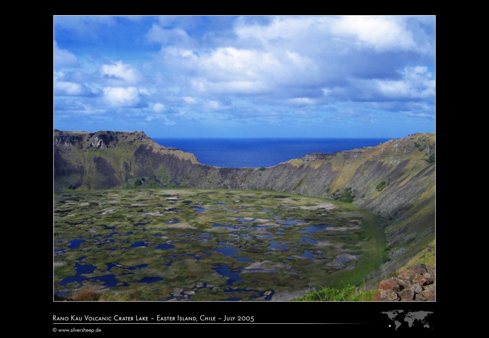 Osterinsel - Rano Kau Kratersee