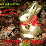 Osterkröti mit Osterhasi