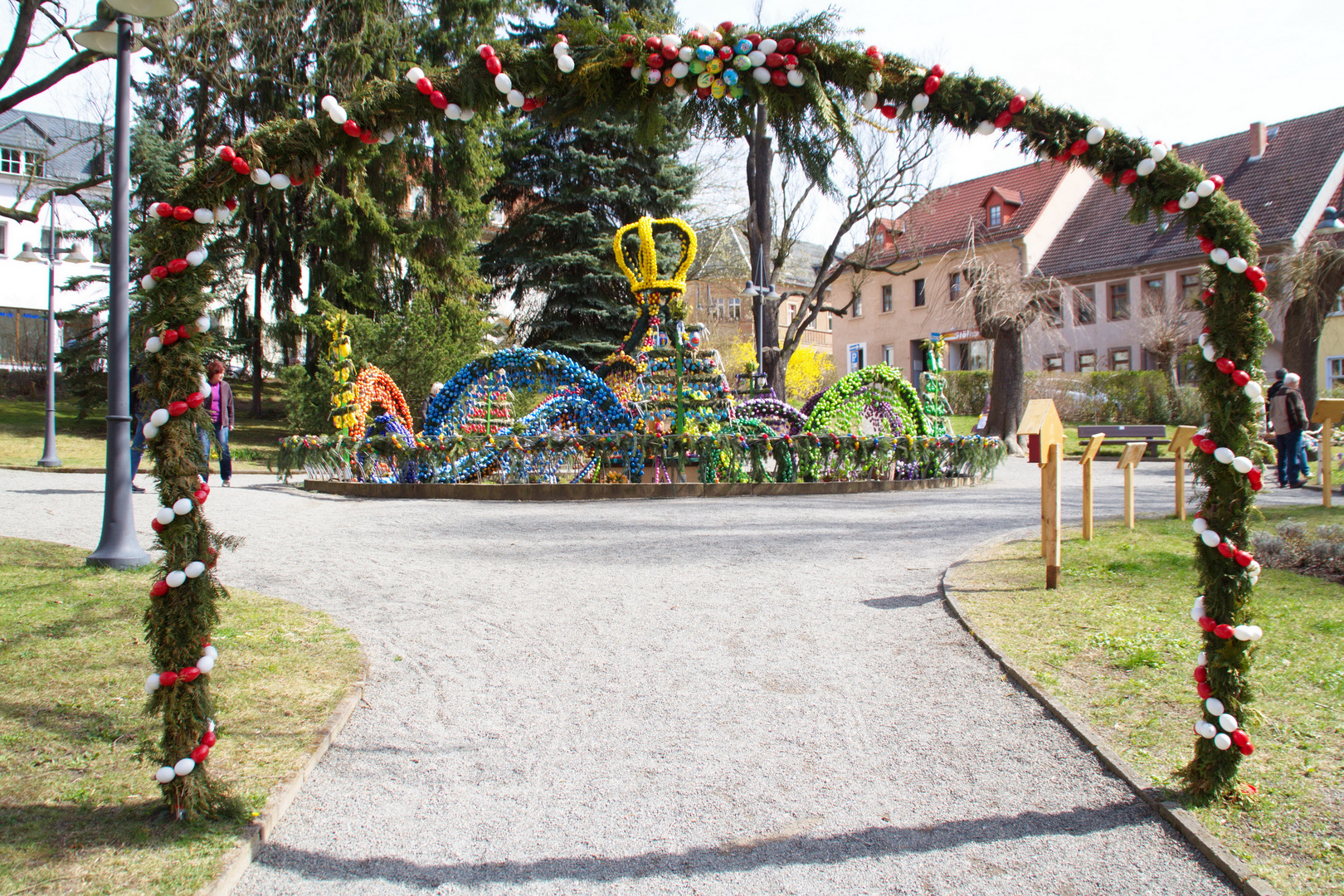 Osterkrone zu Berga/Elster