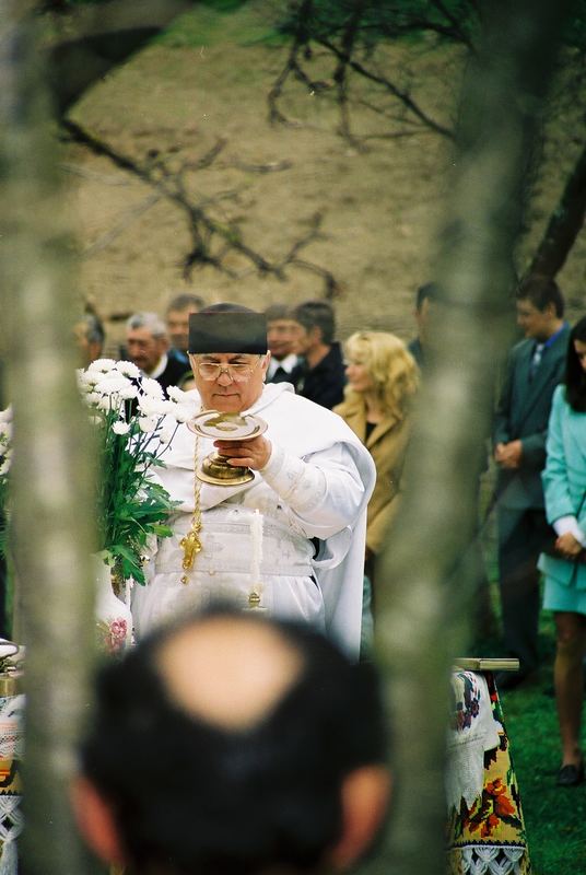 Ostermesse 2004 mit dem Teufel