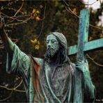 Ostern auf dem Friedhof ....