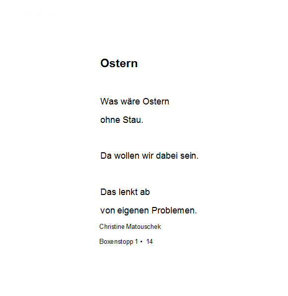 Ostern - BS 1 - 14