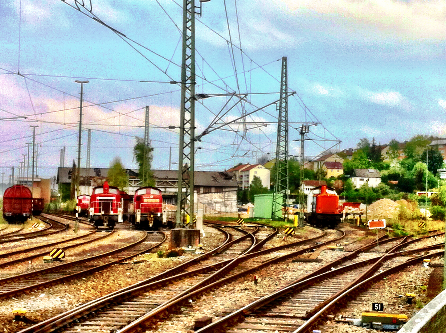 Ostern im Bahnhof Aalen