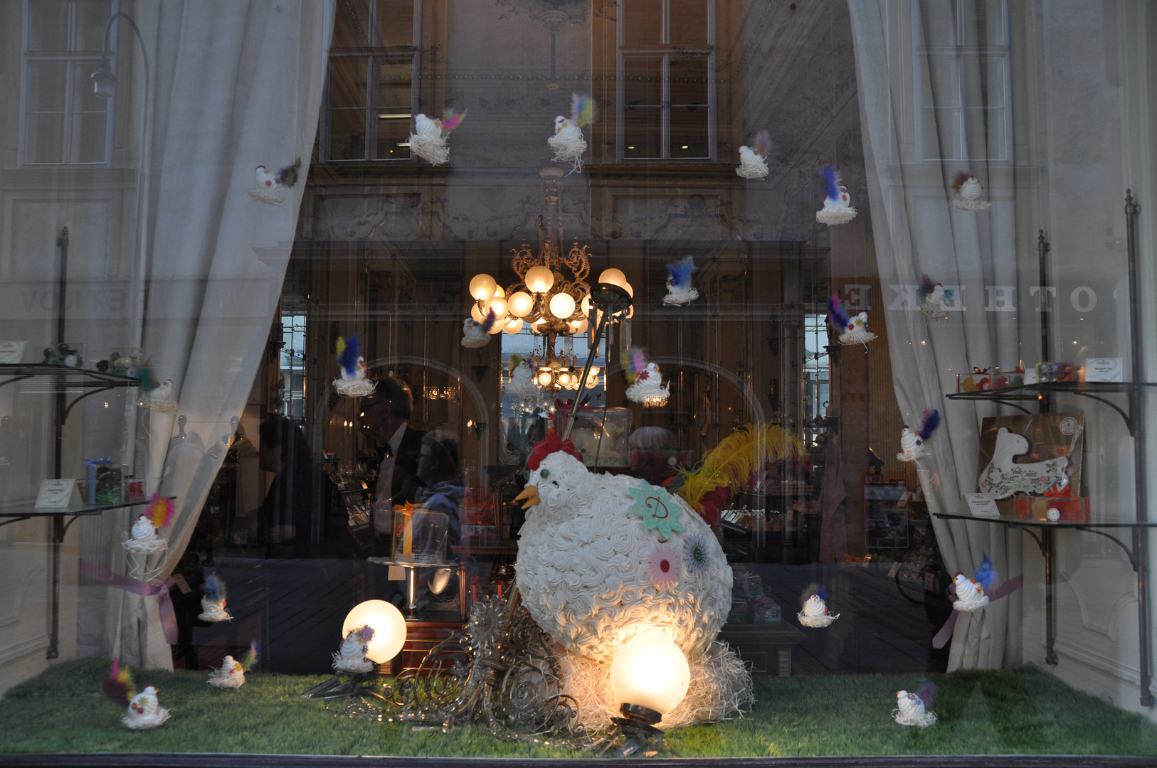 Ostern im Schaufenster