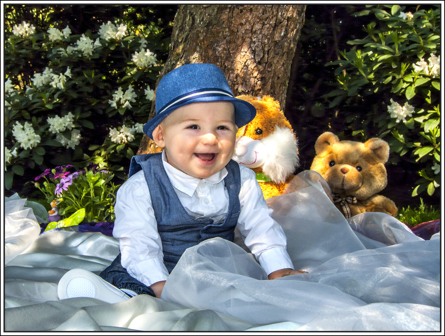 Ostern im Taufanzug