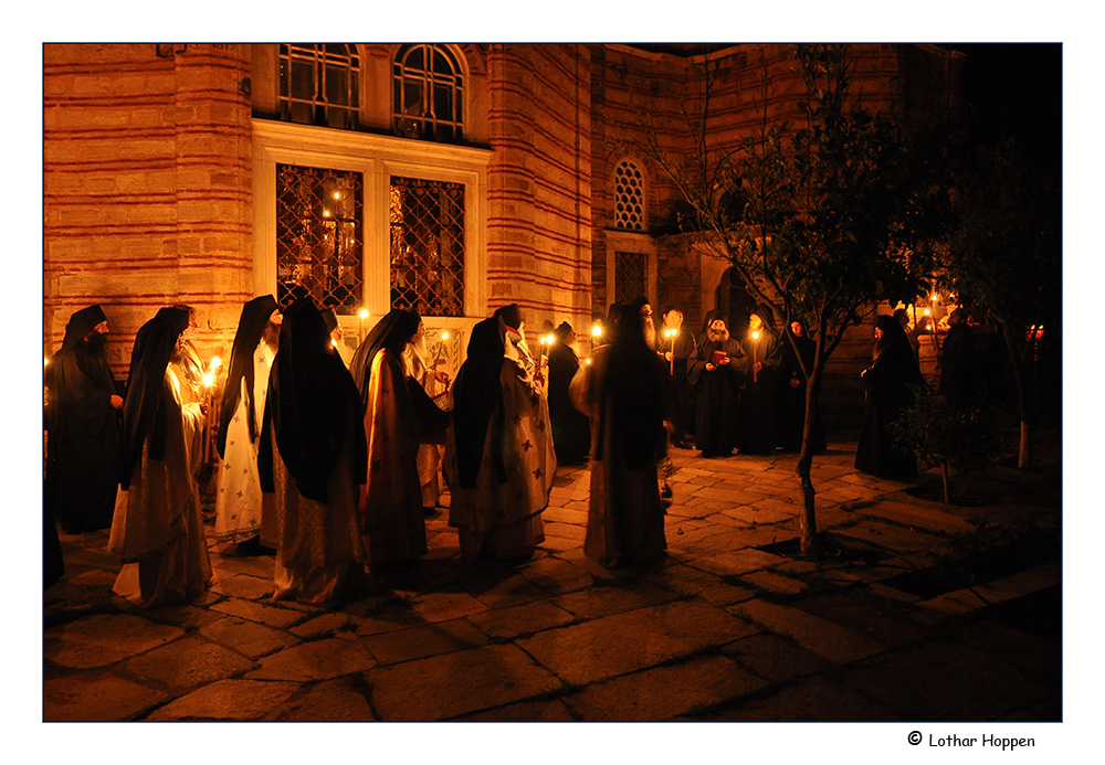 Osternacht im Xenofontos