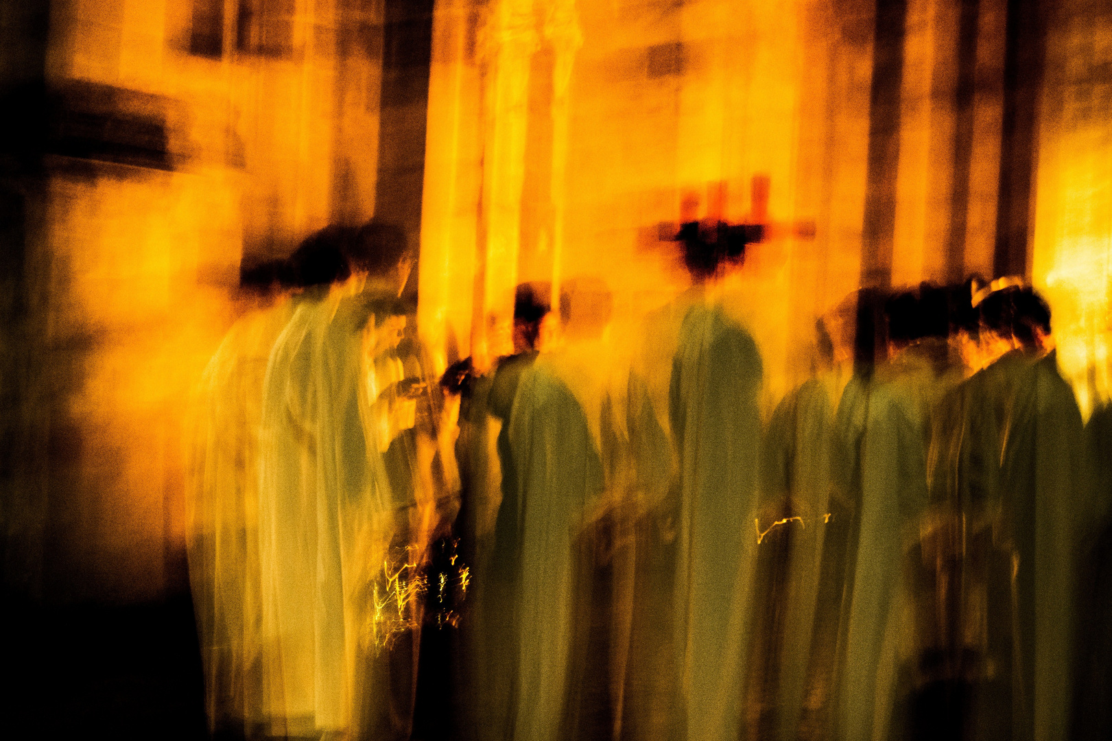 Osternacht Impressionistisch