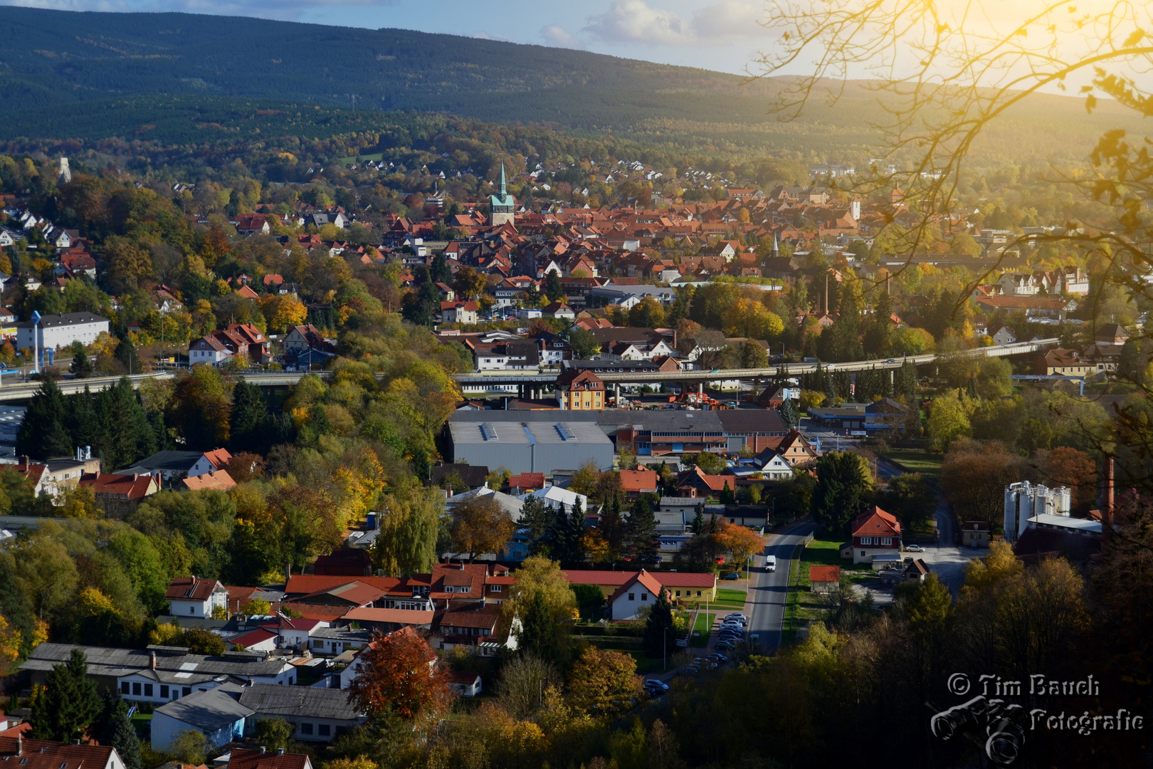 Osterode von oben